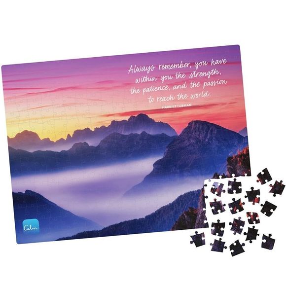 300 piece puzzle with subscription to Calm - Picture 3 of 4